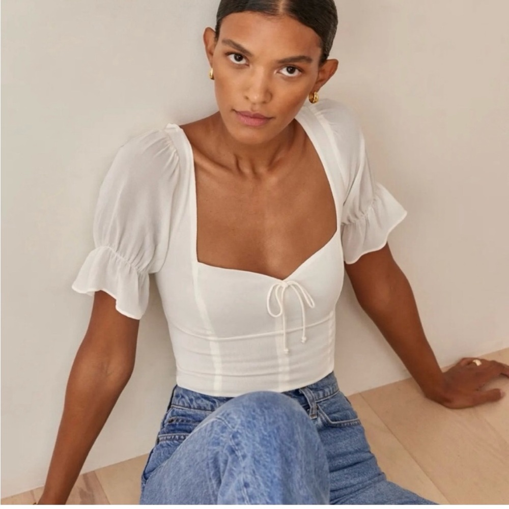 Reformation Delevan Top- size 2